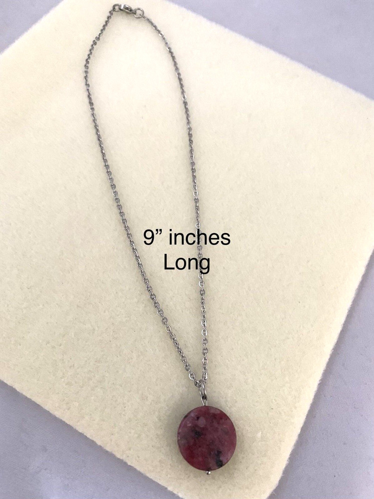 Red Stone Handmade Necklace