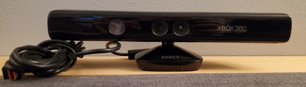 Microsoft 1414 Xbox 360 Kinect Sensor Bar Only - Black - Tested - Working