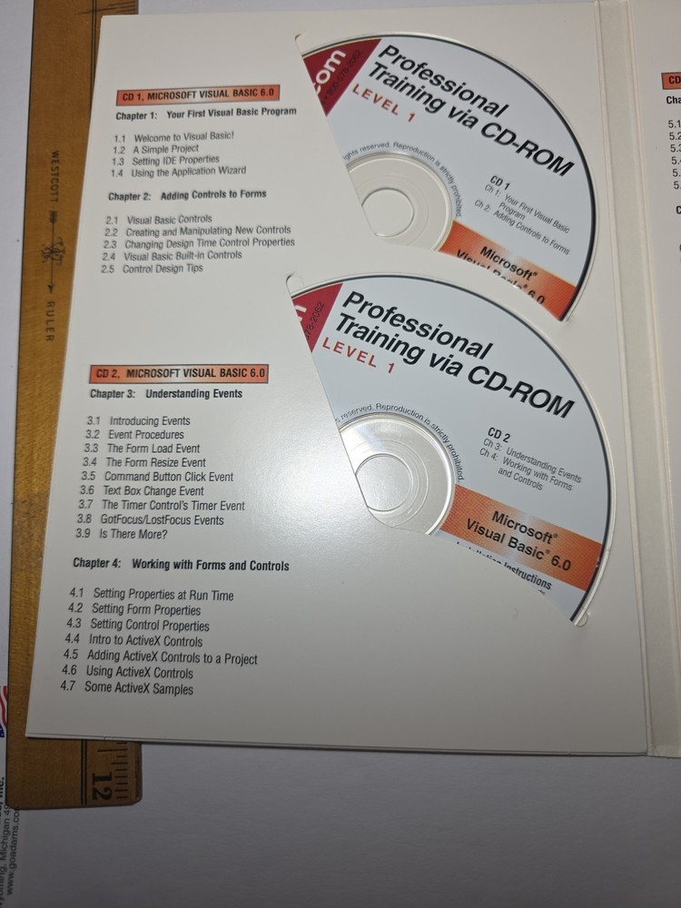 AppDev Visual Basic 6.0 14 CD Interactive Training BEGINNER TO ADVANCED