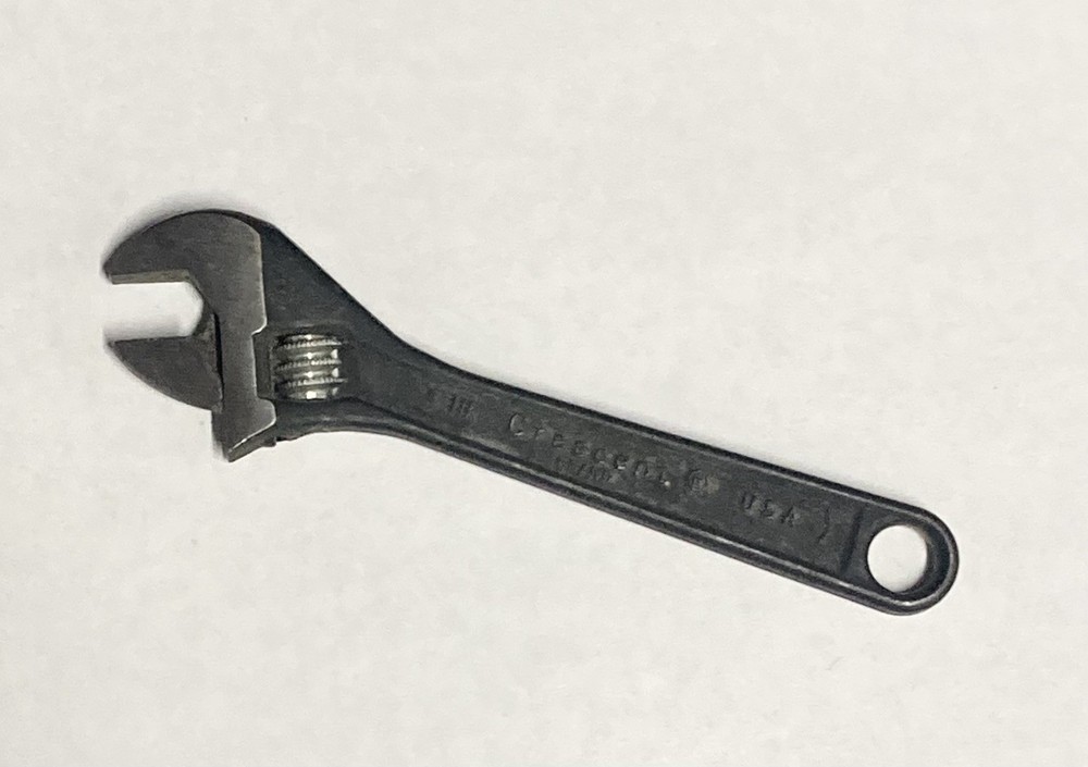 Crestoloy 4” Adjustable Wrench Crescent Black Oxide