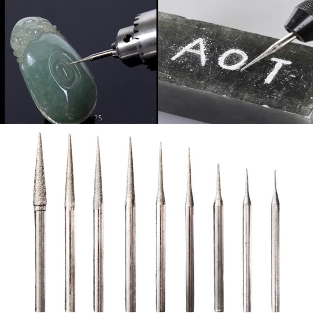 Diamond Grinding Bit Precision Grinding Hole Enlarging Fine Gemstone Work