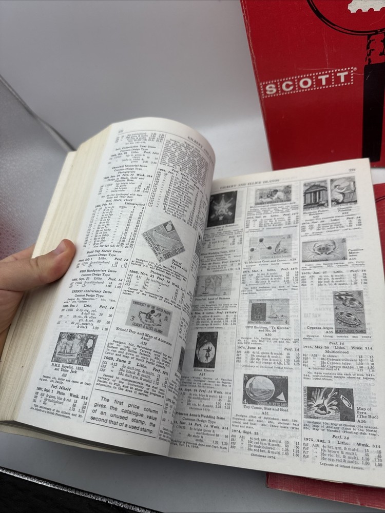 Scott 1980 Standard Postage Stamp Catalogue Vol 1-4 Complete Set