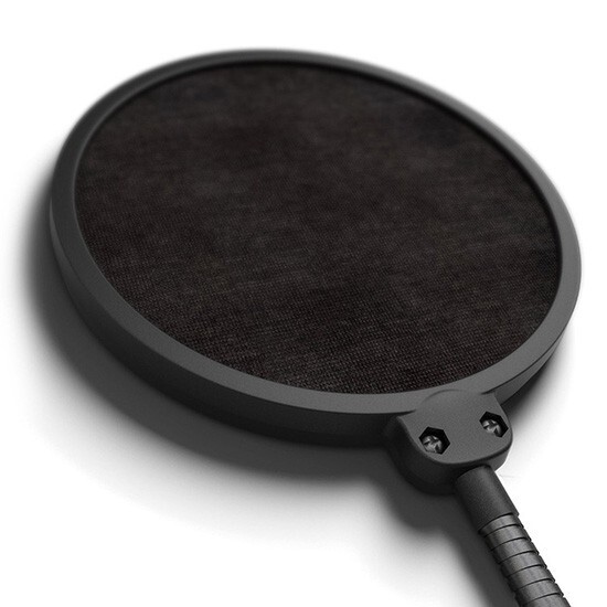 Double Layer φ5" Microphone Wind Screen Mask Pop Filter for Recording Studio