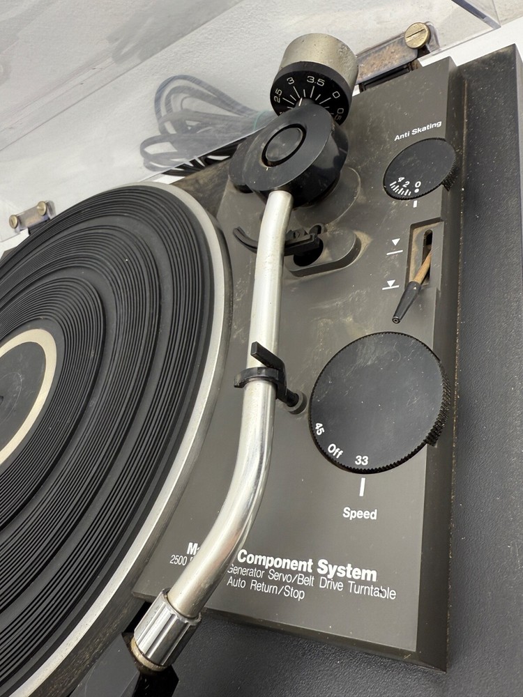 Panasonic MCS Series Matched Component System Servo/Belt Drive Turntable READ