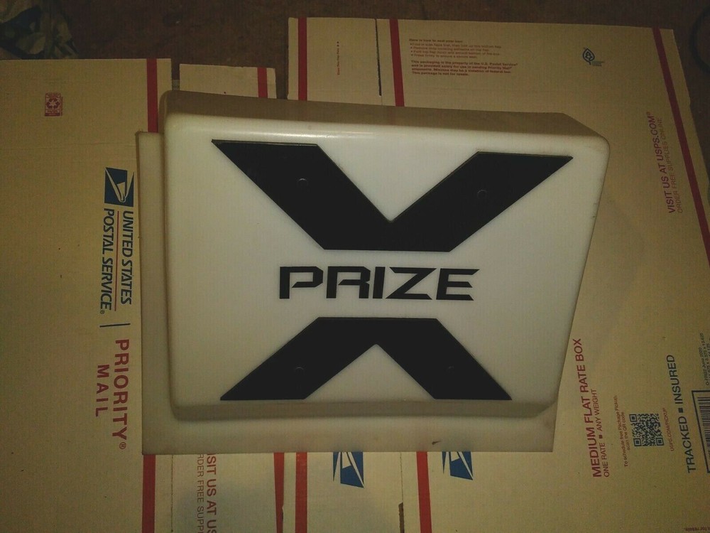 ice x-prize arcade redemption sign part #650