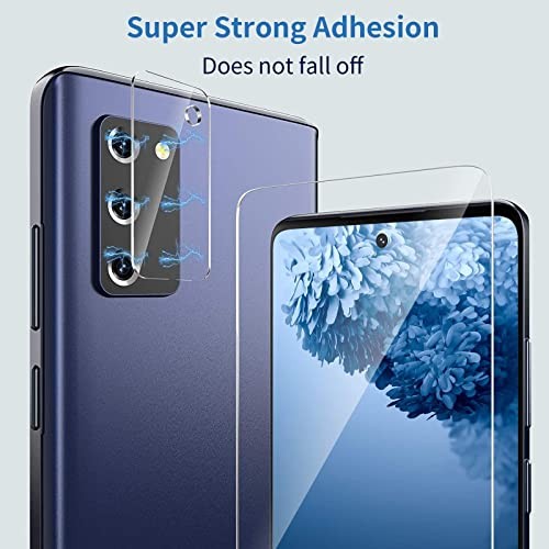 Galaxy S20 FE Screen Protector and Camera Protector, Galaxy S20 FE 6.5 Inch 6