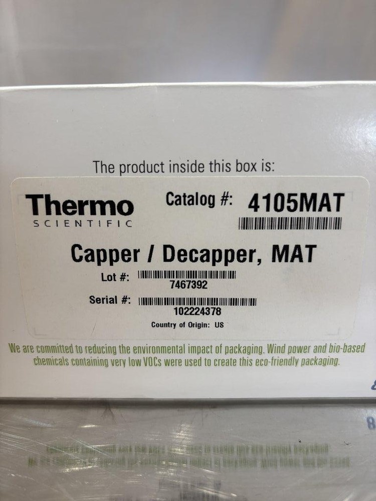 Thermo Scientific 4105MAT 8 Channel Decapper Unit for Sample Proces (BB3374889)
