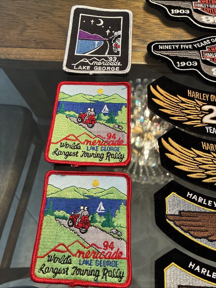 Harley Davidson Assorted Vintage Patches