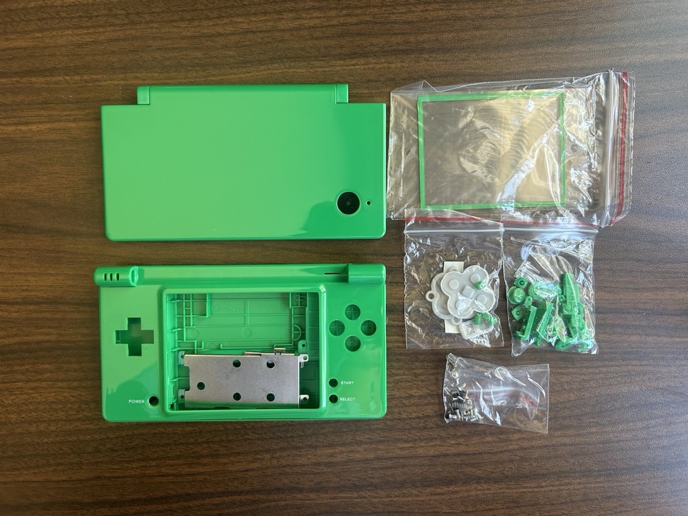 Housing Shell for Nintendo DSi System  Shell Screen lens Replacement green