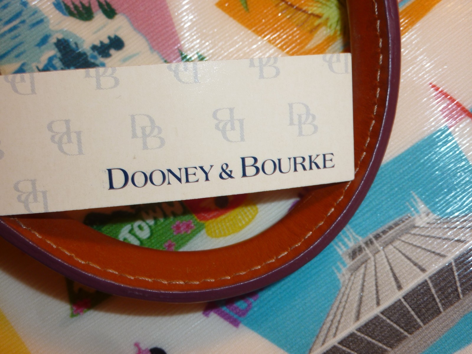 Disney Dooney & Bourke Disney World Retro Satchel Purse Bag Crossbody RARE NWT