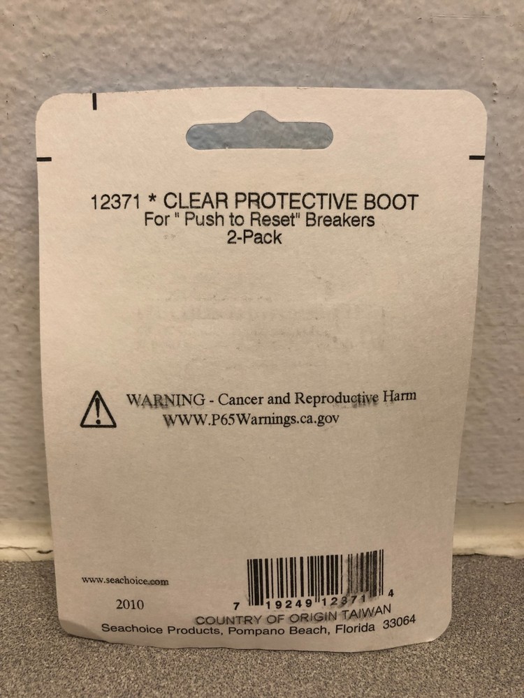 Seachoice 12371 Breaker Boot Plastic