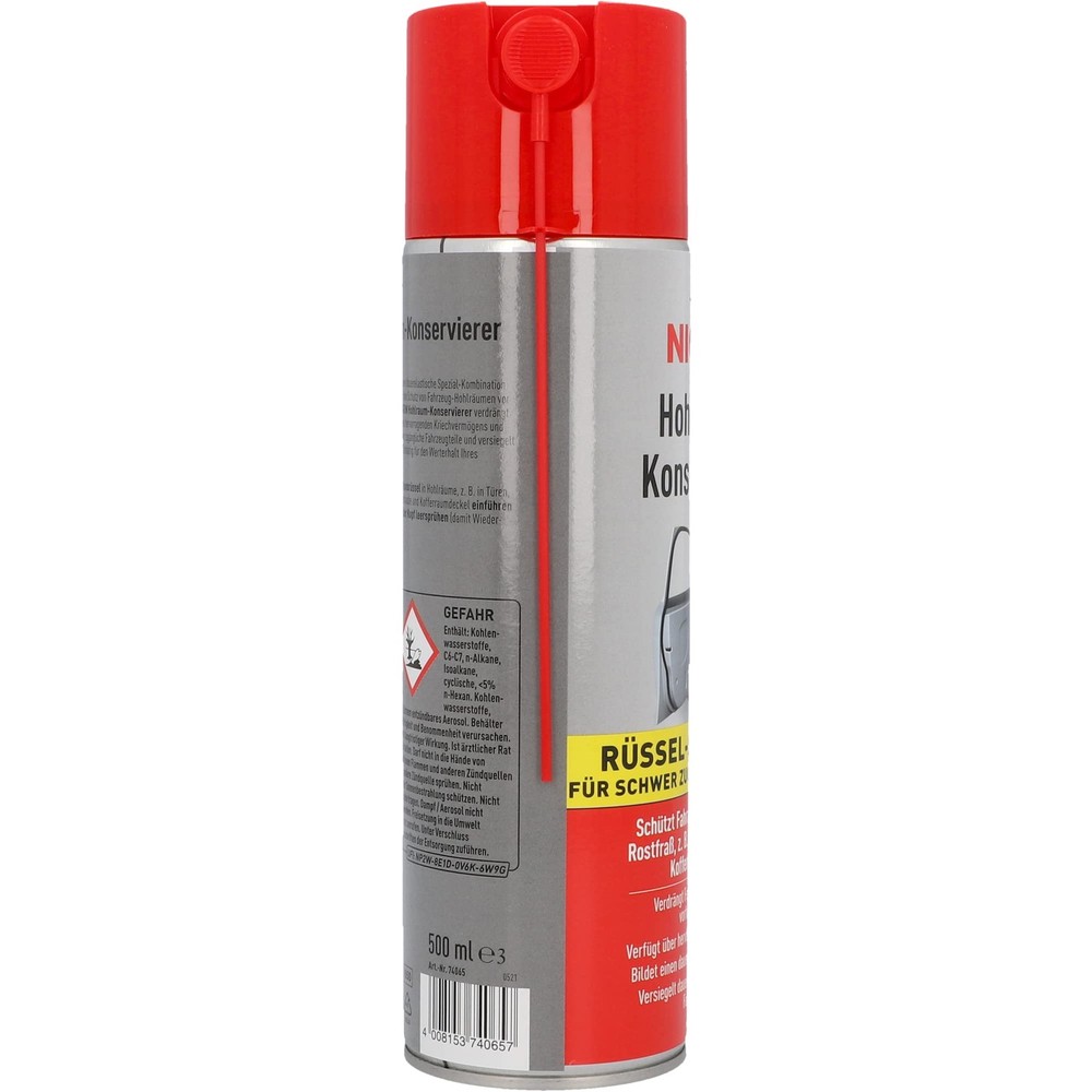 Cavity Preserver, Protects Vehicle Cavities from Rust, 500 ml