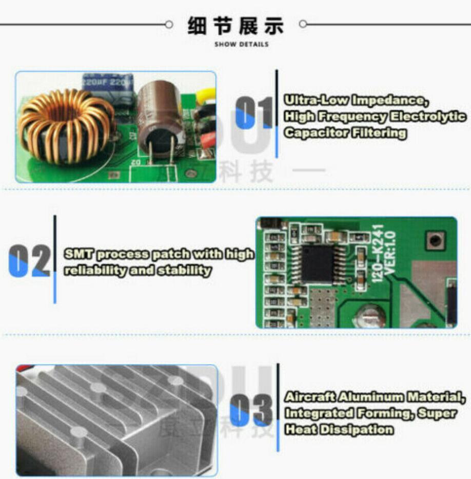 DC 6V to 12V Output Step Up Module Car Regulator Voltage Transformer Converter