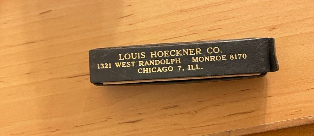 Game Vintage Bakelite Cubes LOUIS HOCKNER CO.