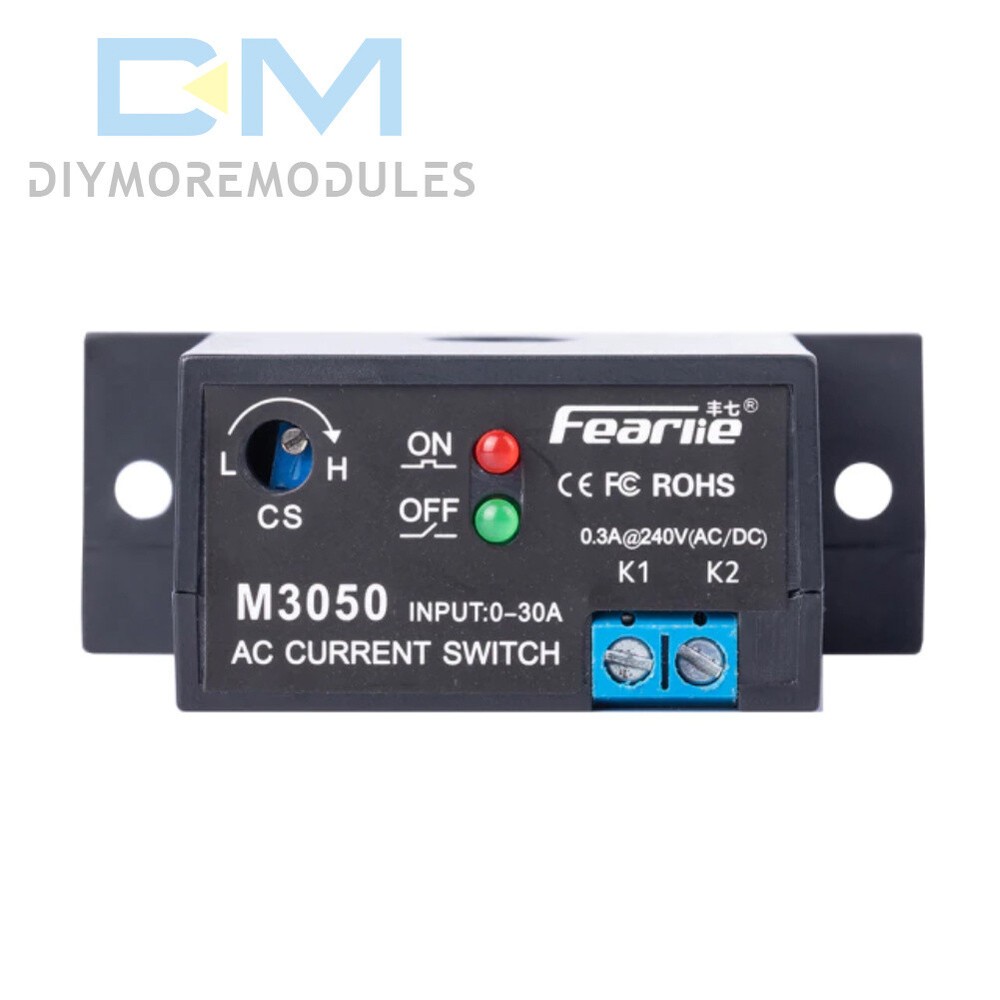 AC Current Sensing Switch Induction Relay Inductor Self-Powered Sensing Switch