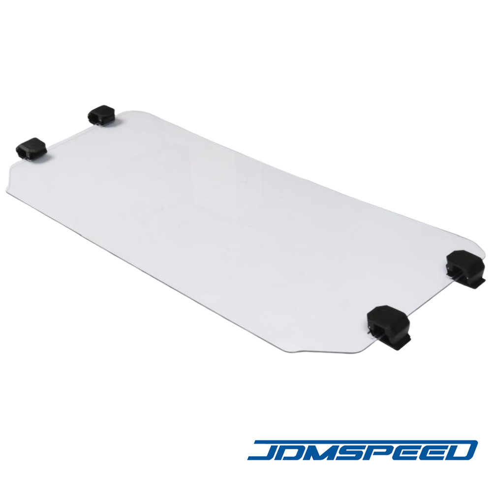 Clear Scratch Resistant Flip Windshield Fits Polaris General 1000/4 1000