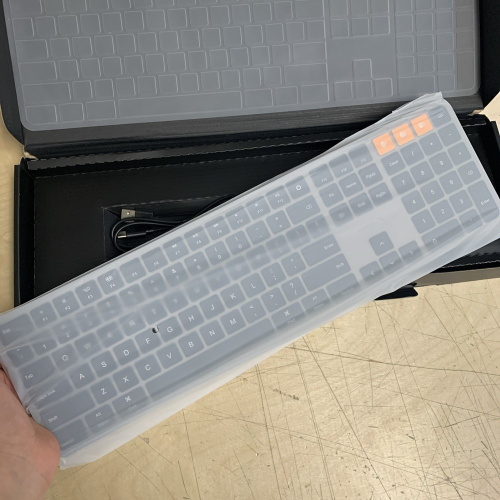 ProtoArc Backlit Bluetooth Keyboard & Mouse KM100-A for Mac Full Size Wireless