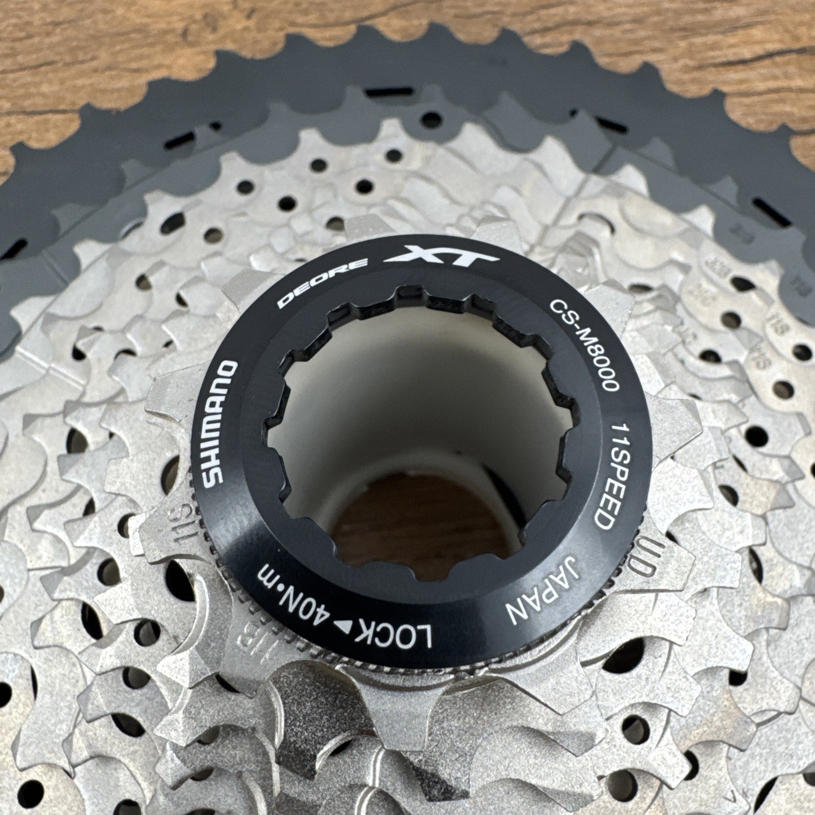 Shimano Deore XT CS-M8000 Cassette - 11 Speed, 11-46t, Gray, HG