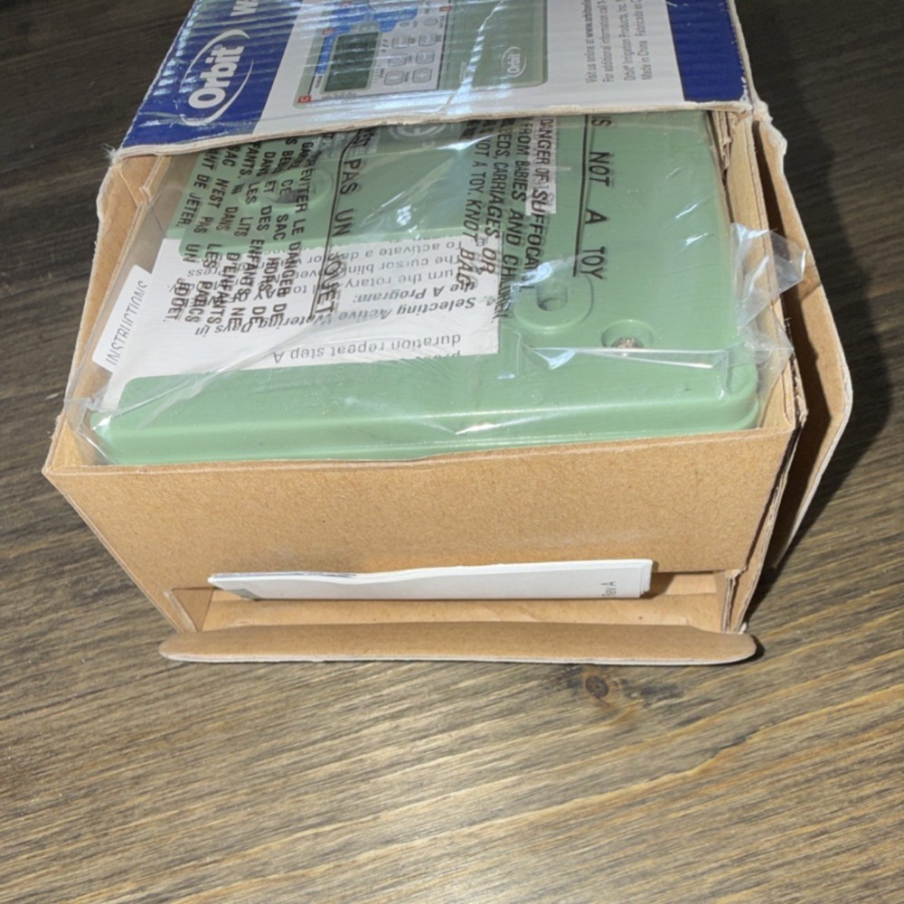 Orbit WaterMaster 57161 6 Station Dual Program LCD Indoor Sprinkler Controller