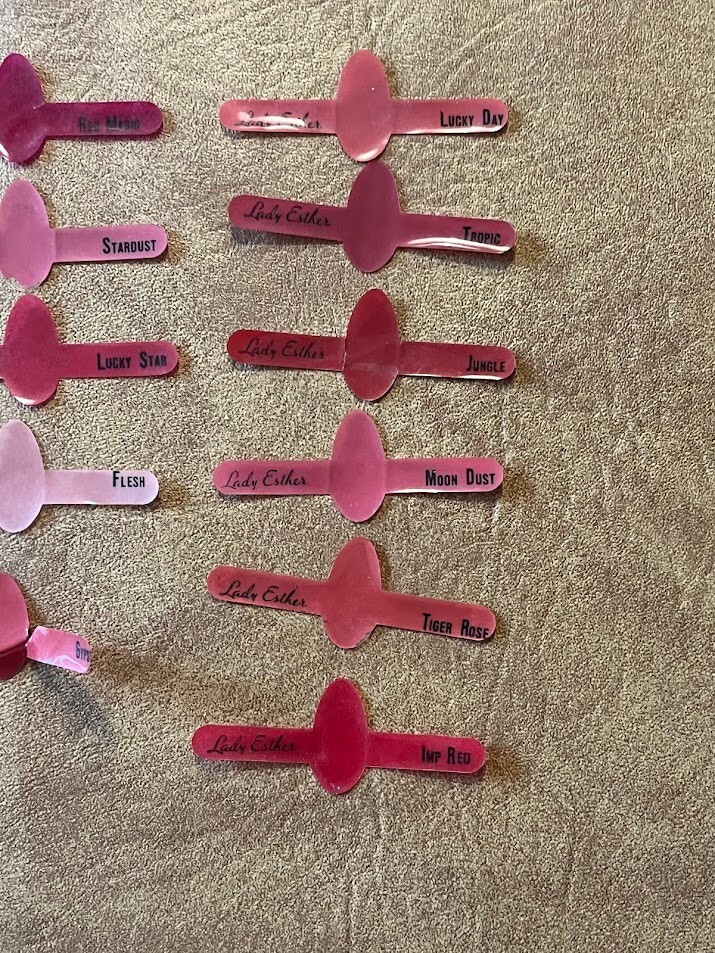 Lady Esther's Lucky Nail Tips Sample Mailer Chicago IL