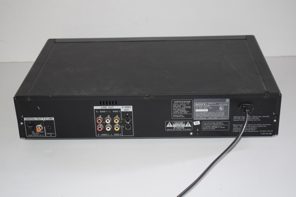 Sony DVP-S330 DVD / CD / Video Player (HME20)