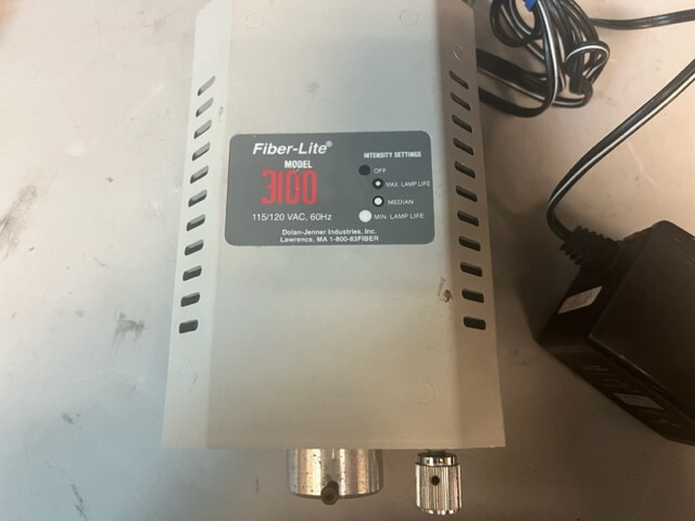 Fiber-Lite 3100 Illuminator, 30 Watt Halogen Light Source