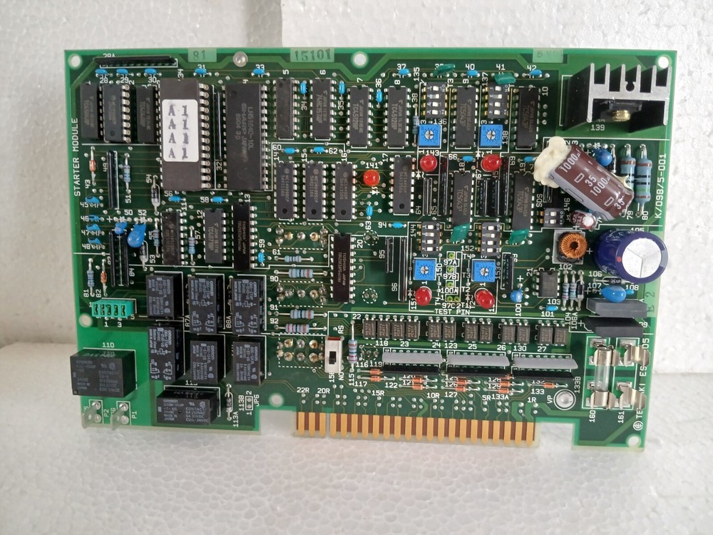 TERASAKI ESM-105 E2 STARTER MODULE PCB CARD K/098/5-001