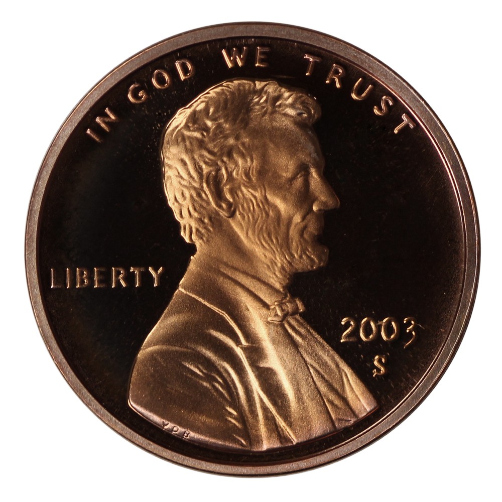 2003 -S Lincoln Memorial Cent Gem Proof Single Coin