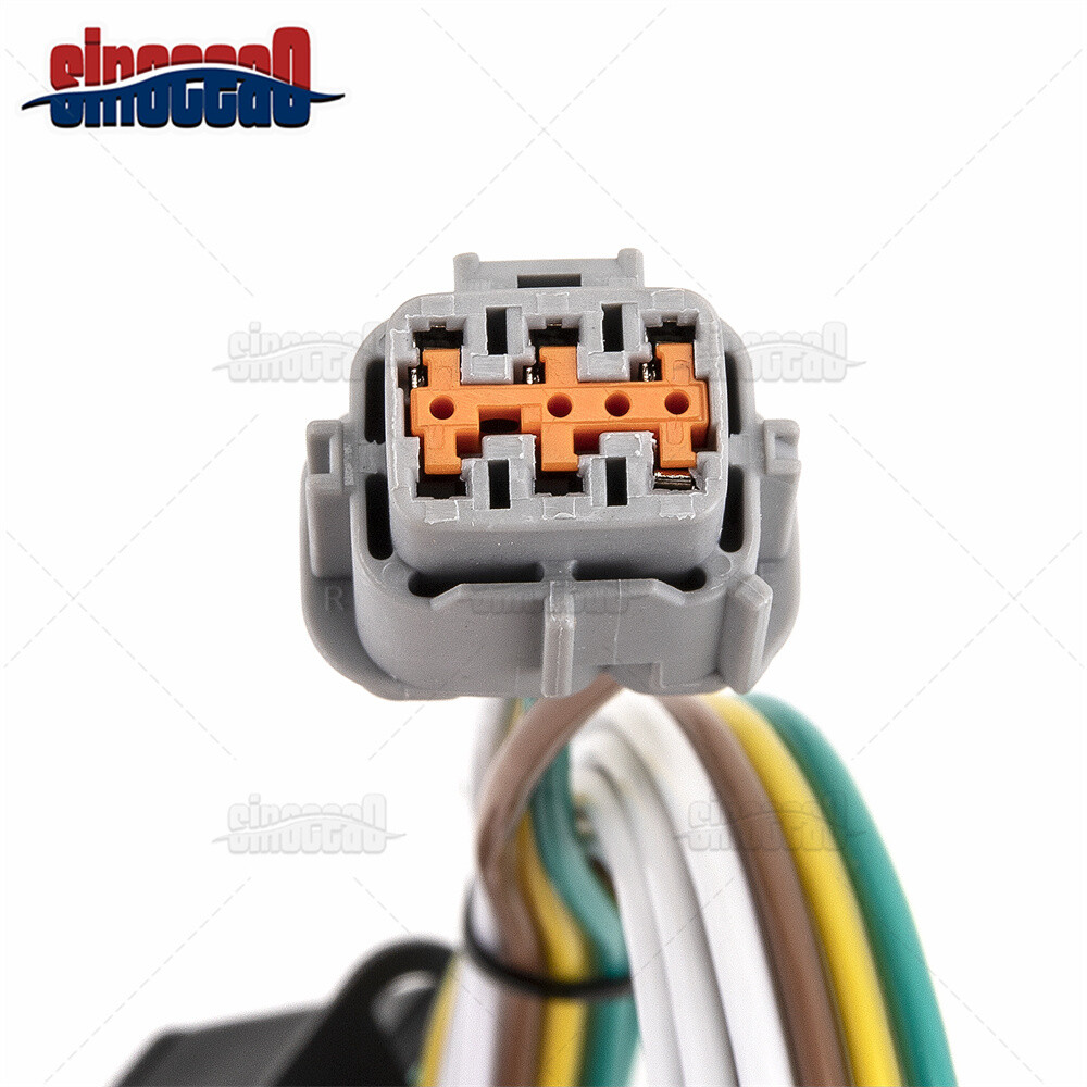 4 Way Flat Trailer Wiring Harness for 2005-2024 Nissan Frontier 2005-2015 Xterra