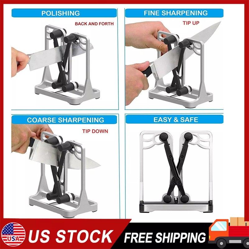 Knife Sharpener As Seen On TV Tungsten Carbide Kitchen Sharpening Tool Sharp NEW