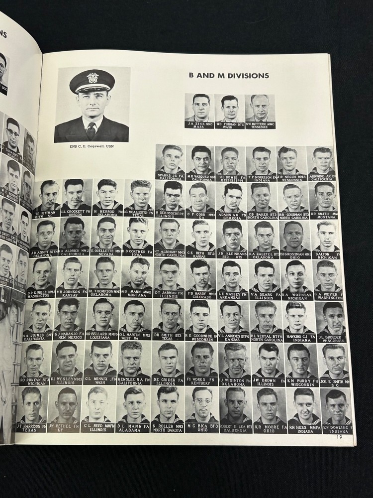 1954-55 USS Hector AR-7 Cruise Book