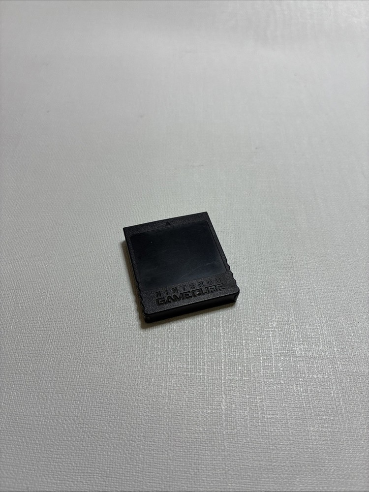 Original Nintendo Gamecube Memory Card 251 Black - DOL-014