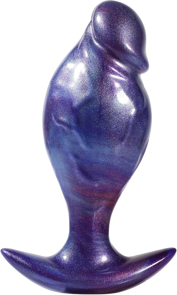 Butt Plug Silicone Anal Plugs, Realistic Thick Buttplug Soft Anal Trainer with A