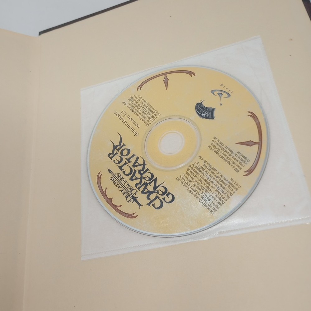 Dungeons & Dragons Players Handbook Core Rulebook I 2000