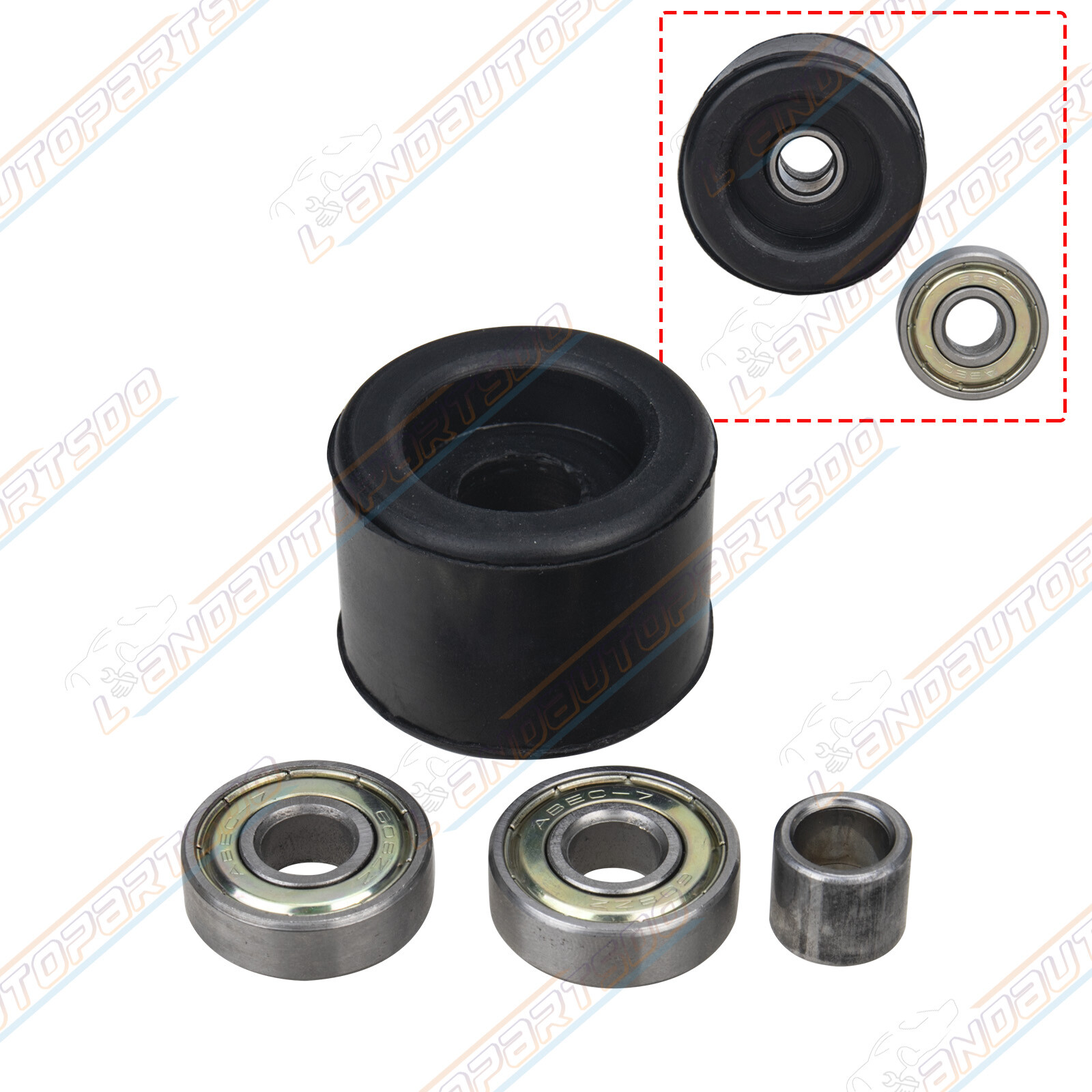 Dual Bearing Chain Roller Upper & Lower Set For Yamaha Warrior YFM350 RAPTOR 350