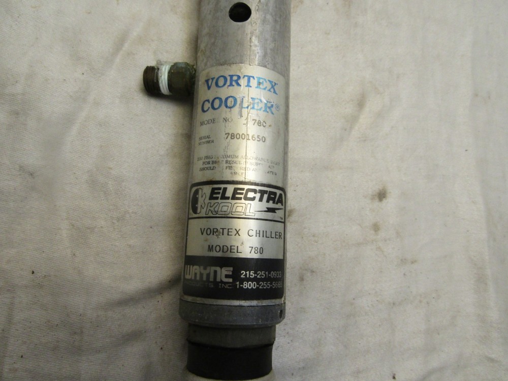 Vortex Cooler Chiller Model 780 Electra Kool