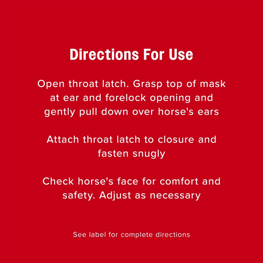 Horse Fly Mask with Ears