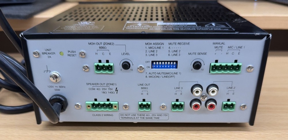 TOA Mixer Amplifier BG-235