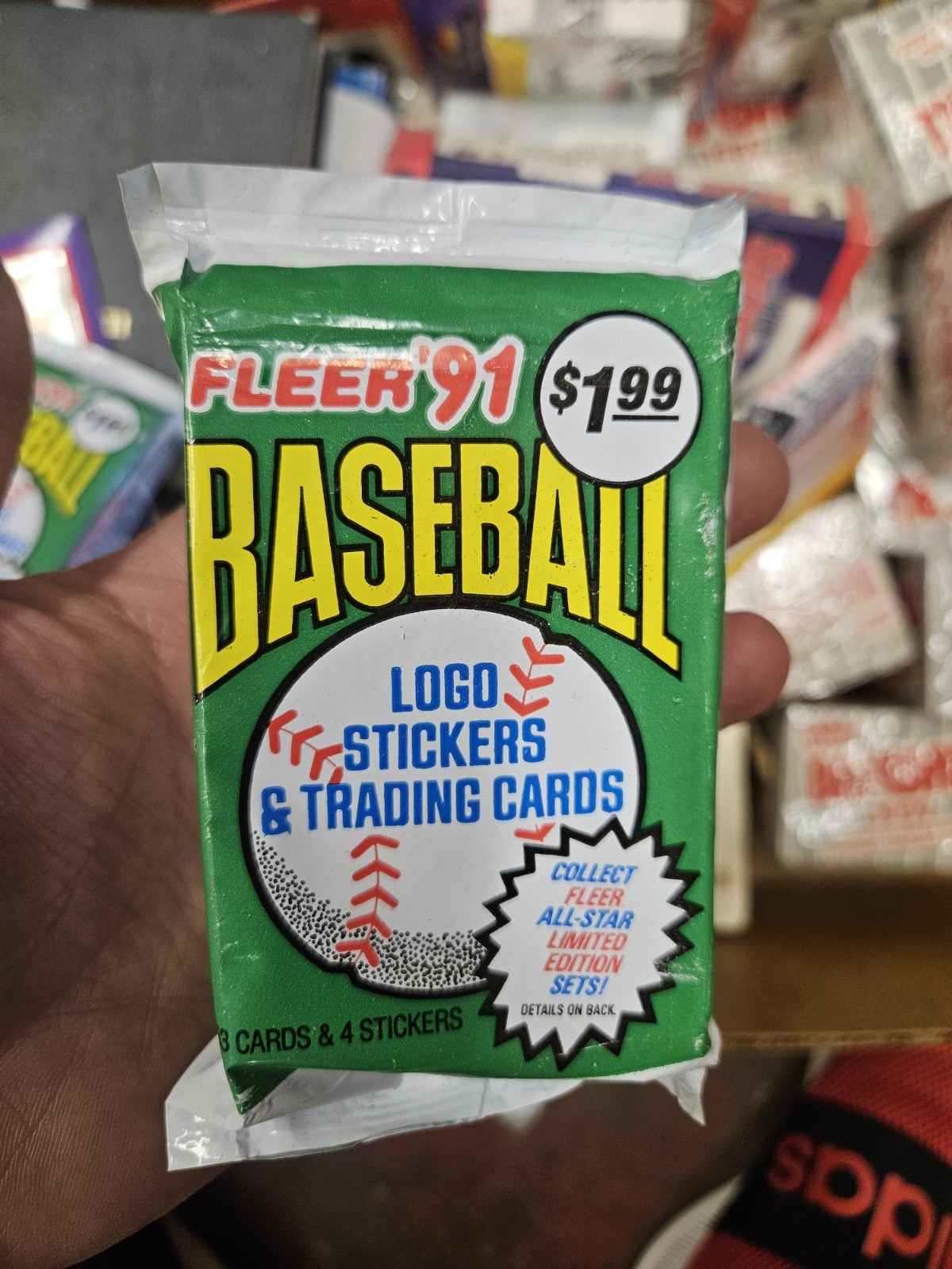 100 Baseball Card Lot - UNOPENED Packs - Possible HOF Or Rookies - See QTY Bonus