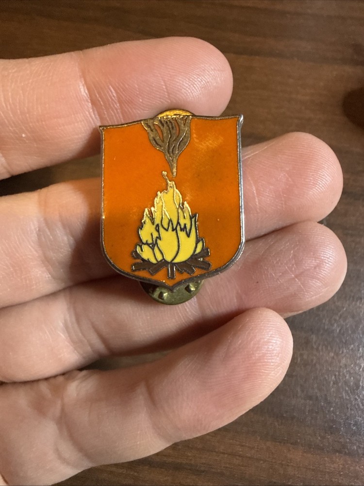 GENUINE U.S. ARMY CREST: 53RD SIGNAL BATTALION - FIRST Lapel Pin M.S. Meyer