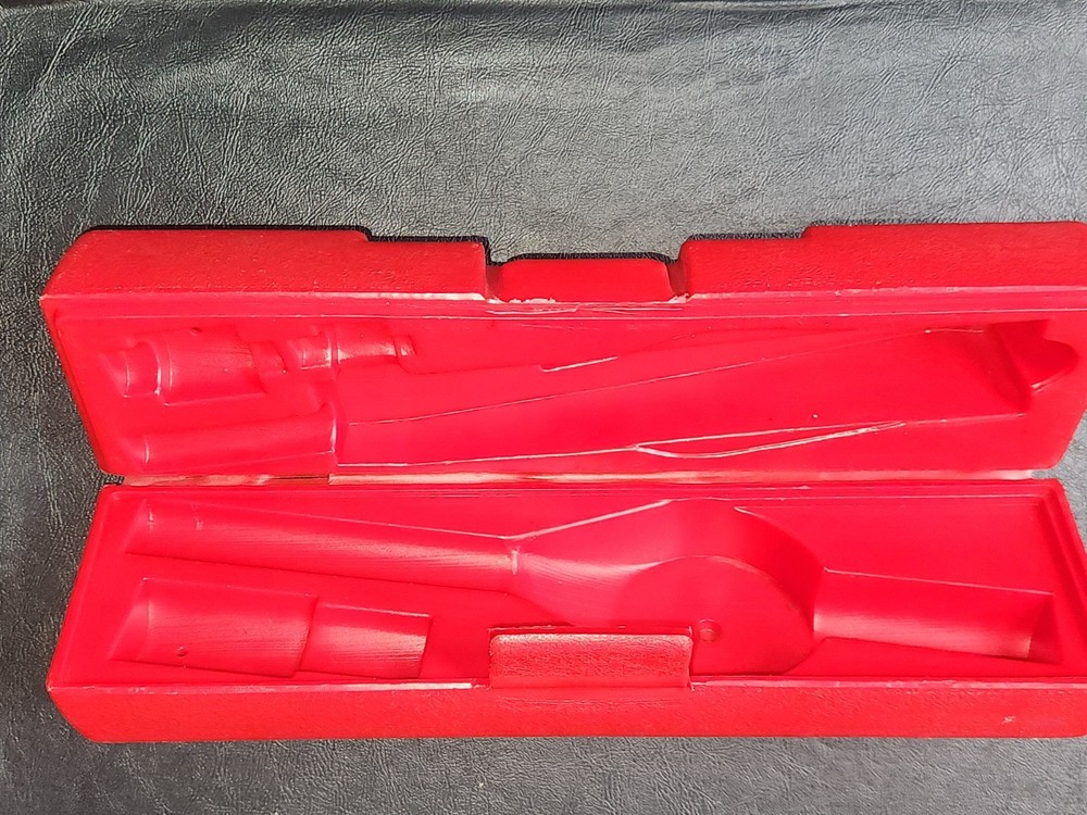 13" Snap On Red Plastic Blo-Mold Case For TORQOMETER LOOK!