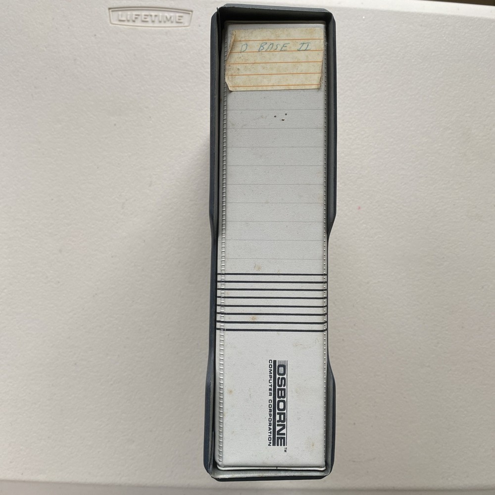 Vintage Osborne Computer Dbase II Assembly Language Software Manual ~ 12/10/82