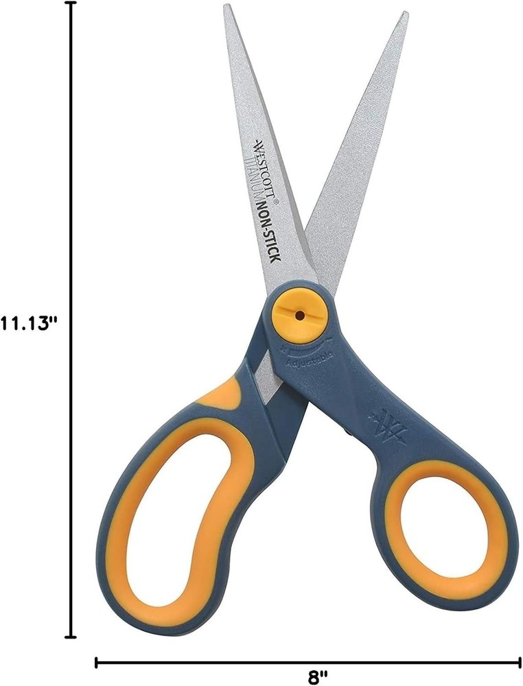Titanium Non-Stick Scissors 3-Pack - Office & Home