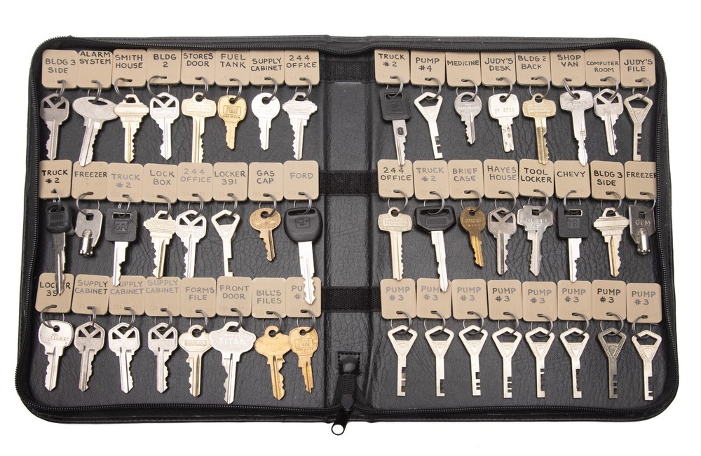 KEY SYSTEMS Vel-Key ® Portable Key Case - Holds 48 Tags
