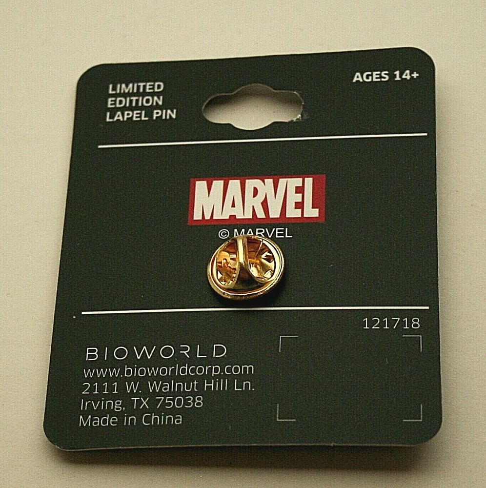 Marvel Comics Captain Marvel Limited Edition Lapel Pin New MOC