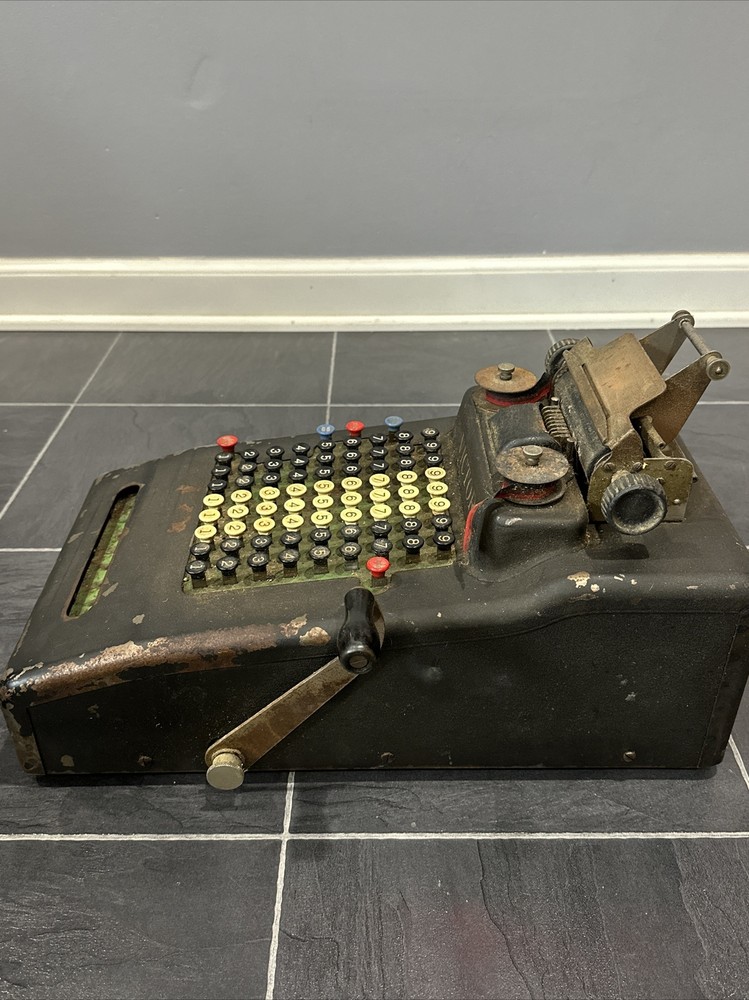VICTOR Adding Machine Cash Register 1920s Antique