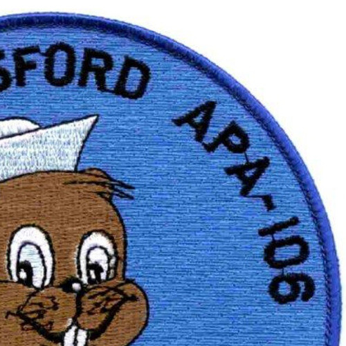 USS Hansford APA-106 Patch