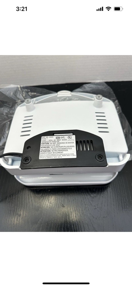 BLACK&DECKER The ShellMaker Meal & Dessert Maker MODEL G400 IN BOX C44
