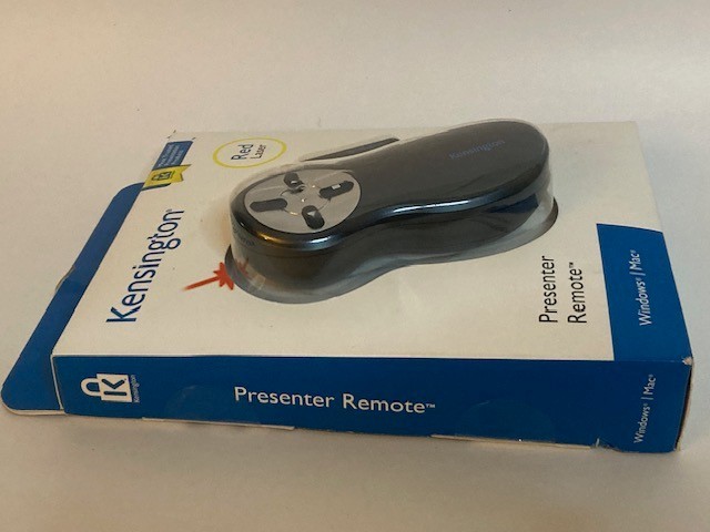 Kensington Wireless Presenter Red Laser Pointer Windows/Mac NEW (K33374USB)