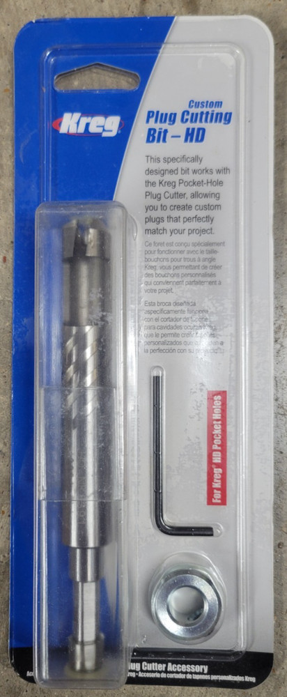 Kreg Plug Cutting Bit HD 3/8 KPC1060